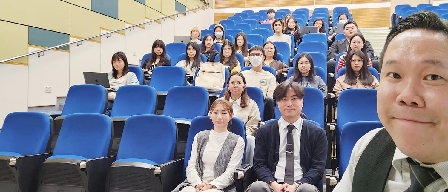 創新教育組何嘉琪助理校長及林詩琦老師獲香港浸會大學邀請擔任學士學位課程主題課堂「AI與漁業文化」的嘉賓講師